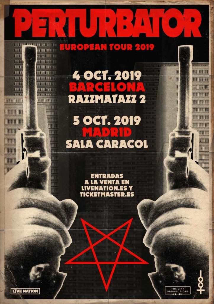 Gira España Perturbator